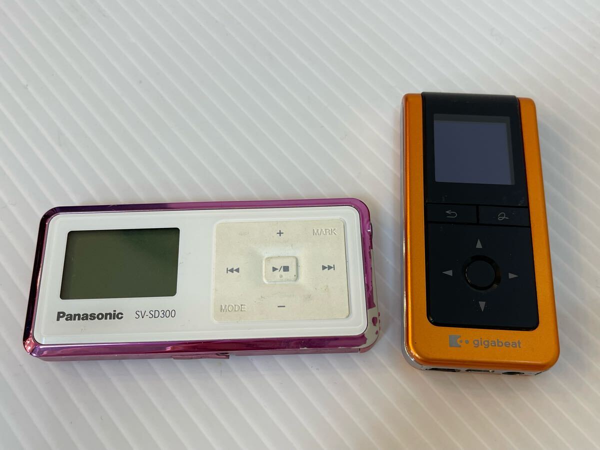 【Panasonic】D-snap/SDオーディオプレーヤー/SV-SD300 Yahoo!オークション -「sv-sd300」の落札相場・落札価格