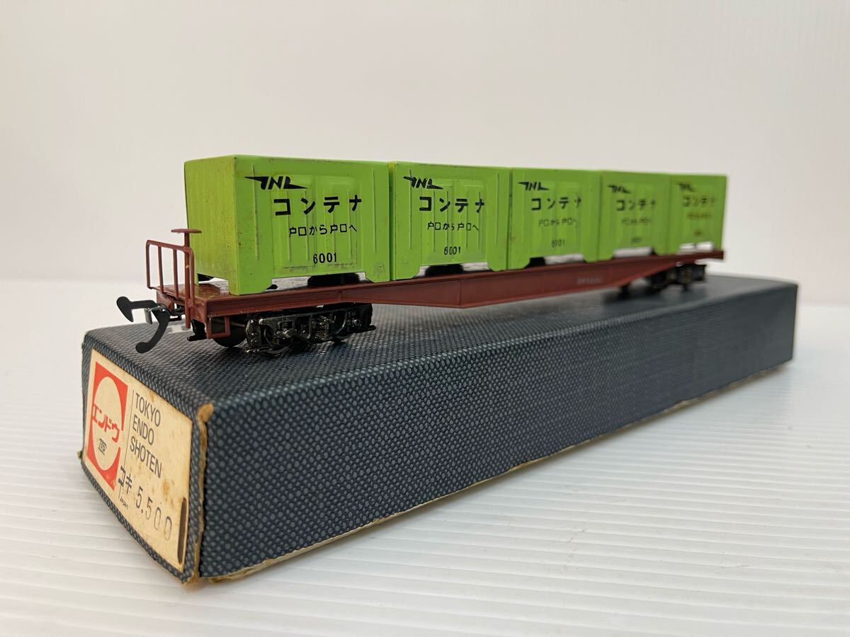 エンドウ HOゲージ 遠藤商店 ボギー台車貨車 シキ・チキ・コキフ 3両セット Yahoo!オークション -「ボギー貨車」(HOゲージ) (鉄道模型)の