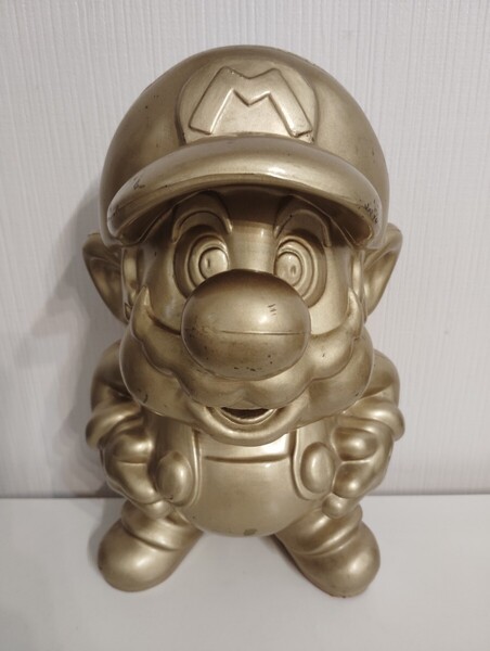 任天堂 スーパーマリオ ゴールド 黄金のマリオ像 非売品 希少品 店頭用 激レア ディスプレイ マリオ