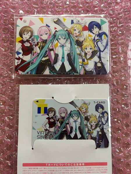 バーチャル・シンガー+スライドカードケース プロジェクトセカイ プロセカ 初音ミク Tカード Vポイントカード 新品未開封 未登録