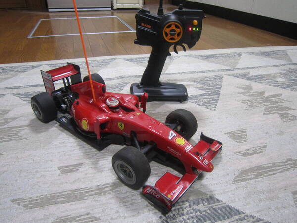 完全動作品 1/10 フェラーリ F60 タミヤ F104 シャーシ Ferrari F1 TAMIYA EP R/C レース専用マシン 送料込み 本格スケール ホビーラジコン