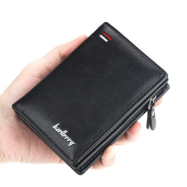 メンズ財布 ウォレット 小銭入れ ショット財布 人気財布、新品*当日発送(ブラック色)
