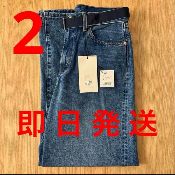 2 Mサイズ sacai LEVI'S Men's Denim Pants Blue デニム パンツ サカイ リーバイス デニムパンツ デニム ジーンズ ブルー 25SS メンズ 新作
