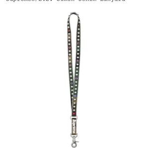 Supreme × b.b. Simon Denim Lanyard【Woodland Camo】