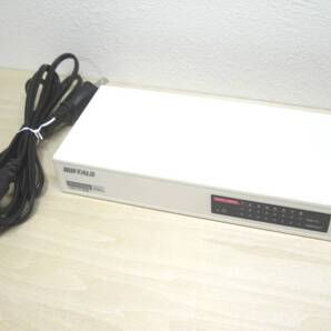 【即決・送料無料】BUFFALO イーサネット スイッチングハブ HUB LSW-TX-8NS 8ポート 10/100 BASE(動作品)