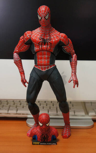 USJで購入したスパイダーマン フィギュア 2点セット