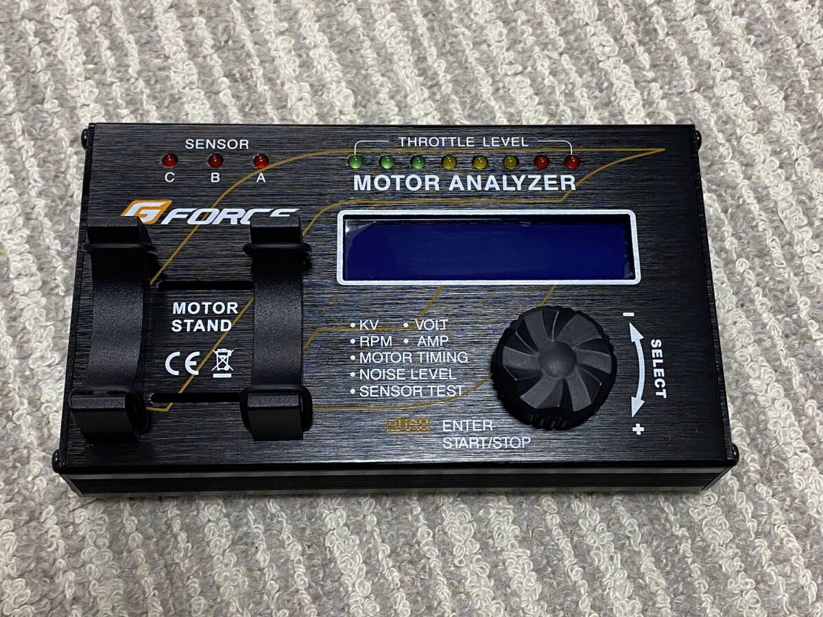 （中古美品）ジーフォース　モーターアナライザー Amazon | ジーフォース Motor Analyzer G0107 | ラジコン