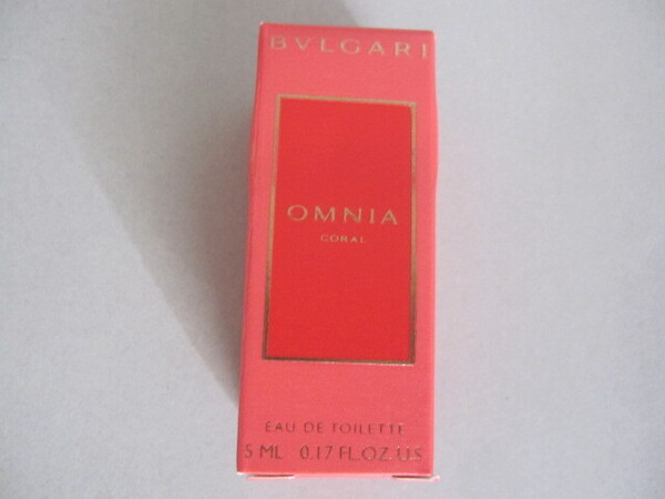 BVLGARI ブルガリ OMNIA CORAL オムニアコーラル オードトワレ 香水 5ml