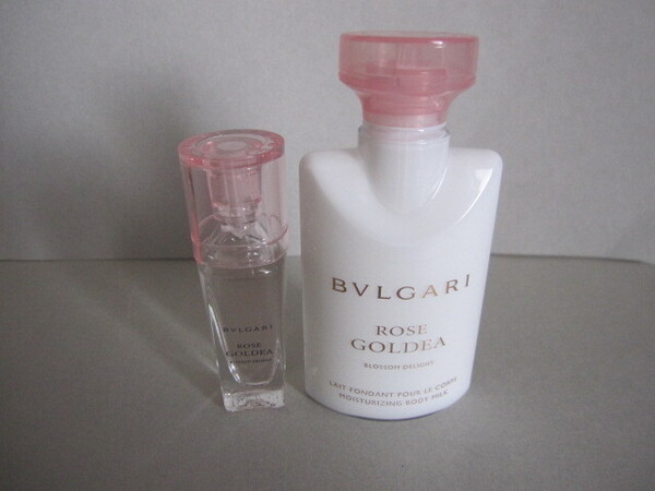 ブルガリ ローズ ゴルデア BVLGARI ROSE GOLDEA オードトワレ 5ml ボディミルク ボディローション