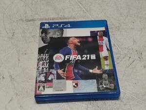 最終出品 PS4 FIFA21 ソフト 中古 クリック 送料無料!!