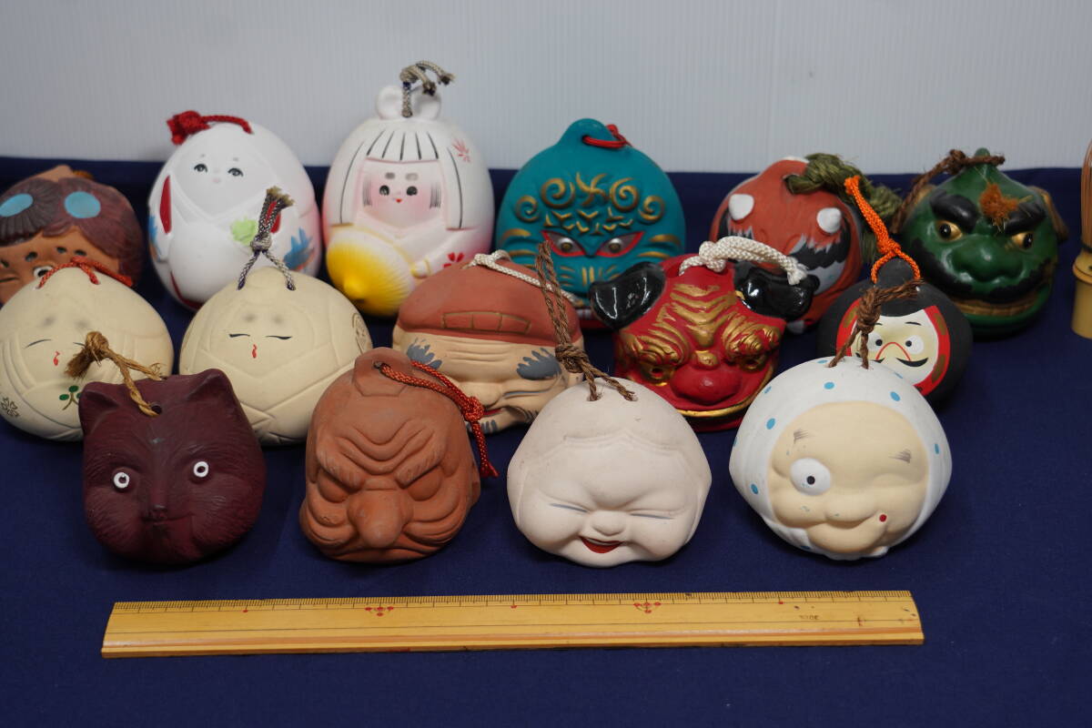 陶器 置物 土鈴 まとめて 骨董品 土産物 Yahoo!オークション -「土鈴まとめて」の落札相場・落札価格