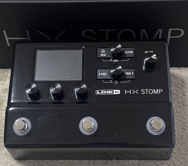 Line 6 HX Stomp 超コンパクトなプロフェッショナルギタープロセッサー 300種類以上のエフェクトとアンプモデル