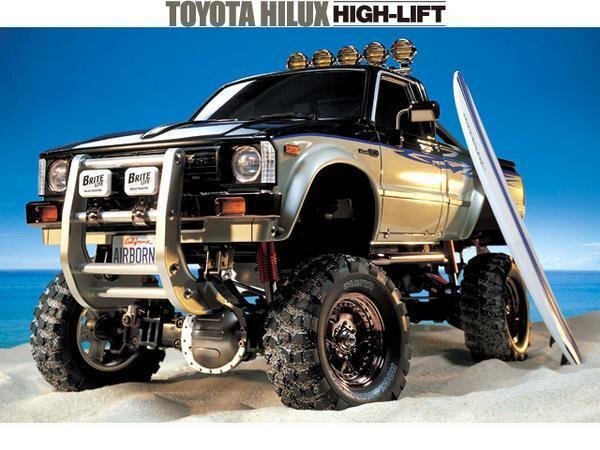 タミヤ フォード F-350 ハイリフト オプションパーツ 4-Link
