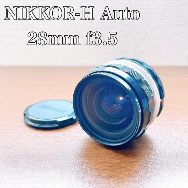 Nikon NIKKOR-H Auto 28mm f3.5 レンズ