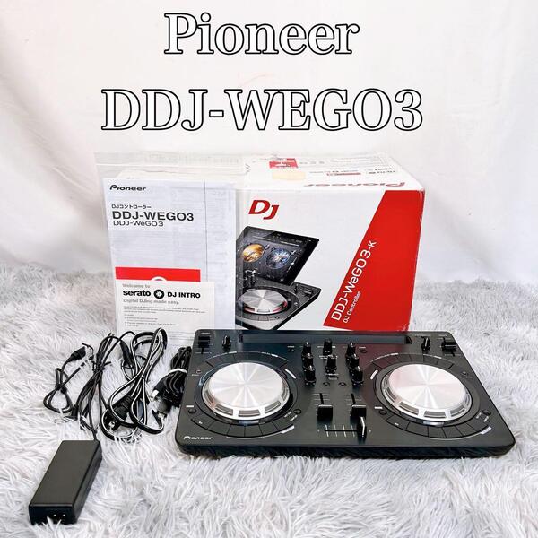 【動作品】Pioneer パイオニア DDJ-WEGO3 DJコントローラー