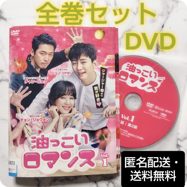 チャン・ヒョク★ジュノ『油っこいロマンス』レンタル落ちDVD★全巻★韓国ドラマ