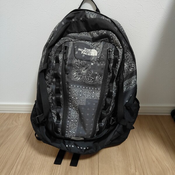 THE NORTH FACE ノースフェイス ゴールドウイン バンダナ ペイズリー BIGSHOT バックパック