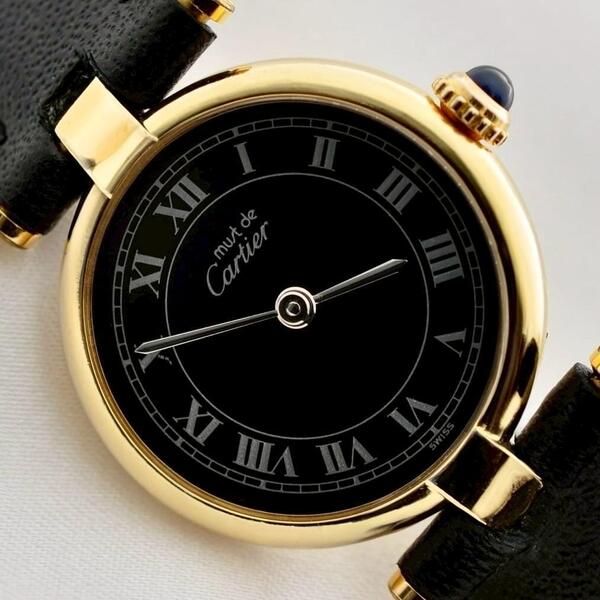 Cartier カルティエ 美品 ローマン マストヴァンドーム クォーツ レディース