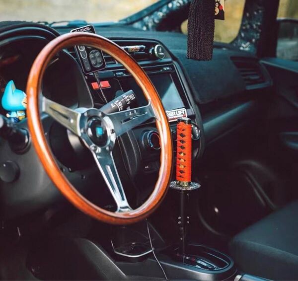 NARDi ナルディ クラシックポリッシュ ステアリング ハンドル ウッドステアリング14インチ