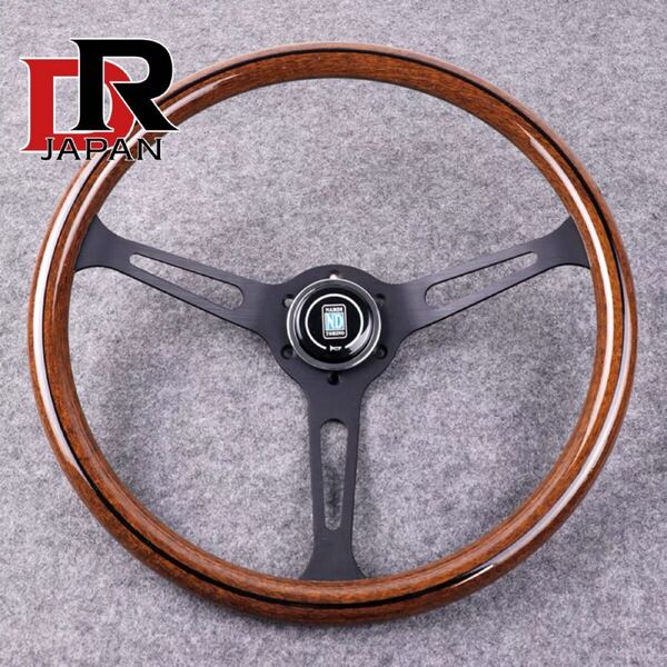 NARDI ナルディ クラシック ウッドステアリングハンドル15インチ