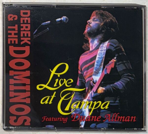 Eric Clapton/エリック・クラプトン参加! 2CD!Derek & The Dominos feat. Duane Allman / デレク・アンド・ザ・ドミノス / LIVE AT TAMPA