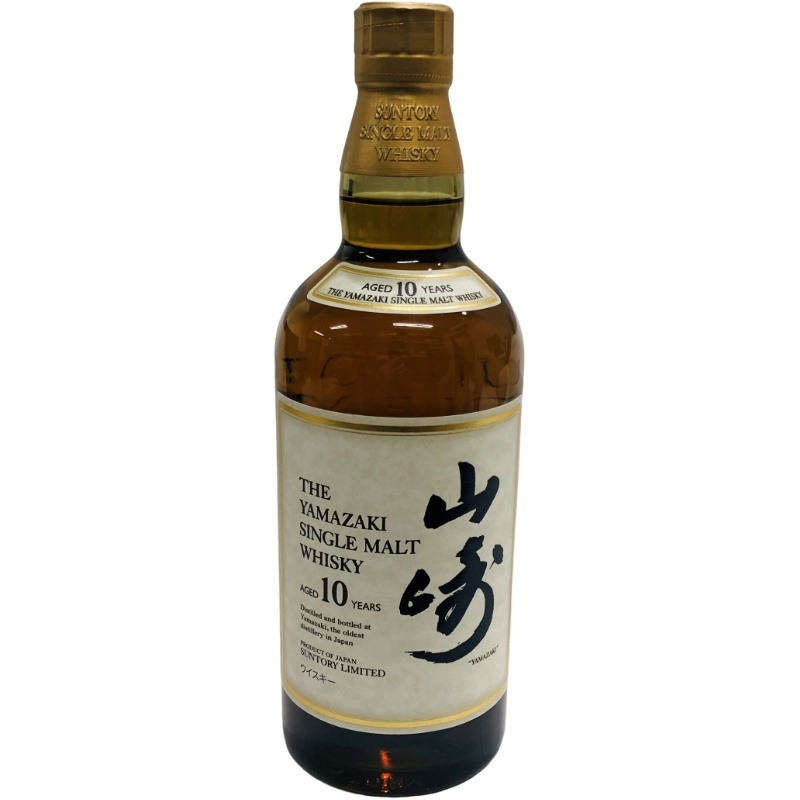 SUNTORY サントリー 山崎10年 シングルモルト ウィスキー 白