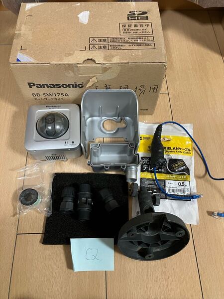 ヤマト宅急便送料無料 通電・表示OK HDネットワークカメラ BB-SW175A Panasonic 屋外タイプ H.264&JPEG対応 PTZボックス PoE給電