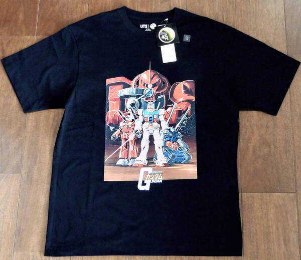 ユニクロ UNIQLO 機動戦士ガンダム 45周年 UT 半袖 メンズ Mサイズ ブラック【新品未使用】