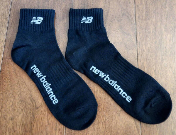 ニューバランス New Balance ショートソックス メンズ 25-27cm ブラック【新品未使用】