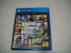【PS4】■GRAND THEFT AUTO V グランド・セフト・オートV■プレミアム・エディション■ゲームソフト■