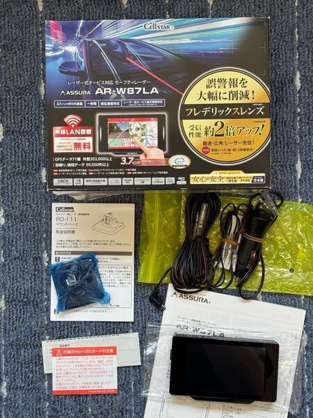 セルスター ASSURA AR-W87LA GPSレーダー探知機