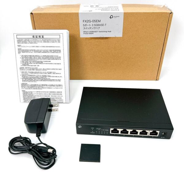 Planex 2.5GBASE-T スイッチングハブFX2G-05EM