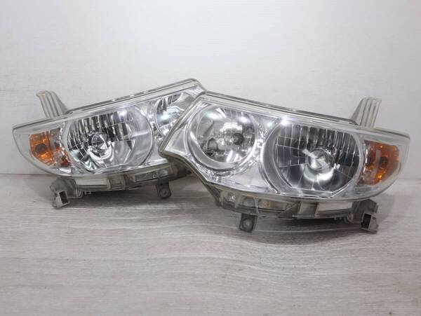 キレイ 破損無し 【コーティング済】 HID キセノン レベライザー付き 100-51944 BR54-10 タント カスタム L375S L385S ヘッドライト 左右