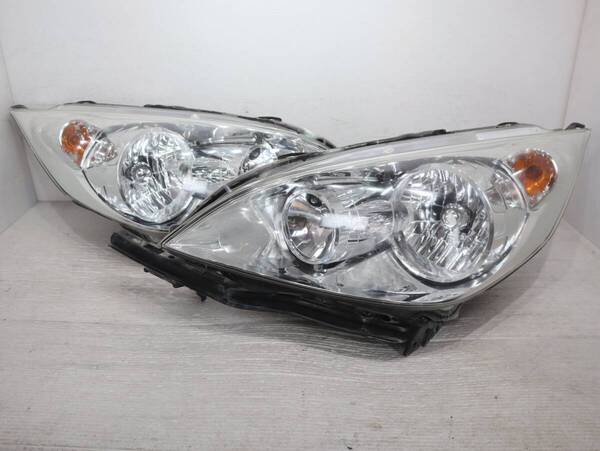 破損なし メッキ 【コーティング済】 車検◯ ハロゲン 迅速発送 100-22593 管理BR55-15 ステップワゴン RG1 RG2 RG3 RG4 ヘッドライト 左右