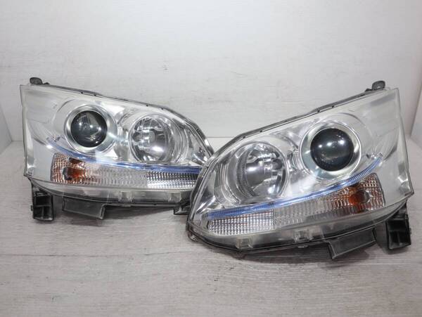 破損なし HID 【コーティング済】 キセノン 100-51060 迅速発送 管理BR58-6 ムーブ ムーヴ カスタム LA100S LA110S ヘッドライト 左右