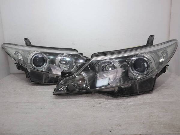 後期 キレイ HID 【コーティング済】 キセノン 迅速発送 KOITO 28-217 迅速発送 管理BR59-9 エスティマ ACR50W ACR55W ヘッドライト 左右