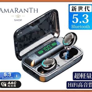 Bluetooth イヤホン ワイヤレスイヤホン 自動ペアリング 防水 イヤフォン 高音質 IPX7 HIFI iphone 5.3 完全ワイアレスイヤホン カナル