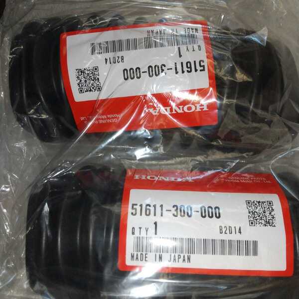 CB750FOUR CB550FOUR CB500FOUR 純正 フロントフォークブーツ 51611-300-000 CB750 K0〜K6 新品 CB750フォア