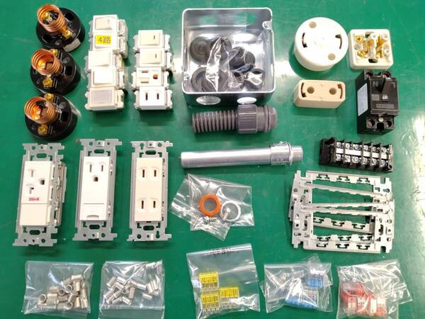 第二種電気工事士 技能試験【合格クリップ付】器具セット