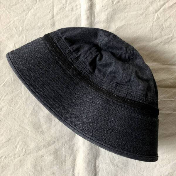 1980s 実物 未使用 デッドストック 米軍 USN セーラーハット 後染め 7 1/2 U.S. NAVY 海軍 帽子 セルピコハット デキシーカップ YE