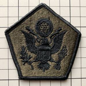 【実物 未使用 デッド】米軍 アメリカ陸軍司令部中隊 部隊章 パッチ ワッペン U.S.ARMY Headquarters アメリカ陸軍 本部 ペンタゴン