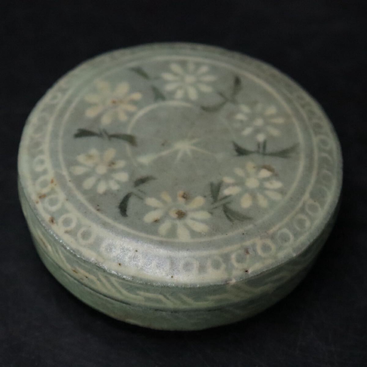 茶道具 香具 高麗 青磁 大亀香合 共箱(RC936) 茶道具 香具 高麗 青磁 大亀香合 共箱(RC936)(2025年最新