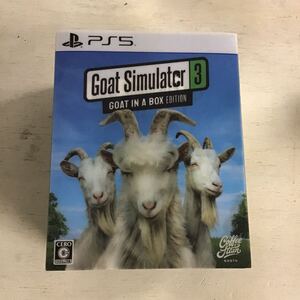 28 中古品 PlayStation5 PS5 Goat Simulator 3 GOAT IN A BOX EDITION (60)