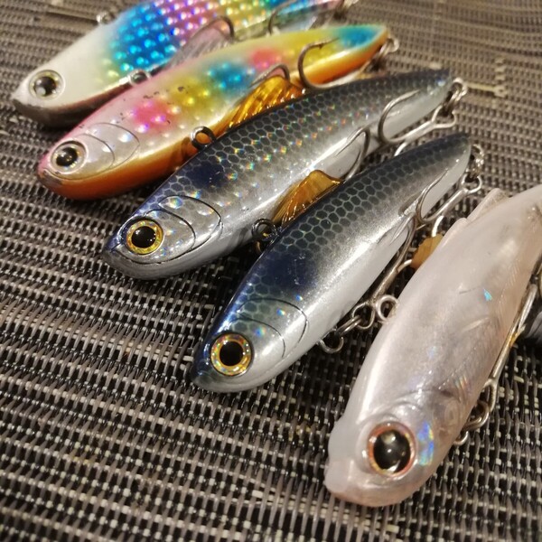 ダイワ ミニエント57s シマノ サルベージ60es 70s 70es ロンジン キックビート 70 15g 5個セット