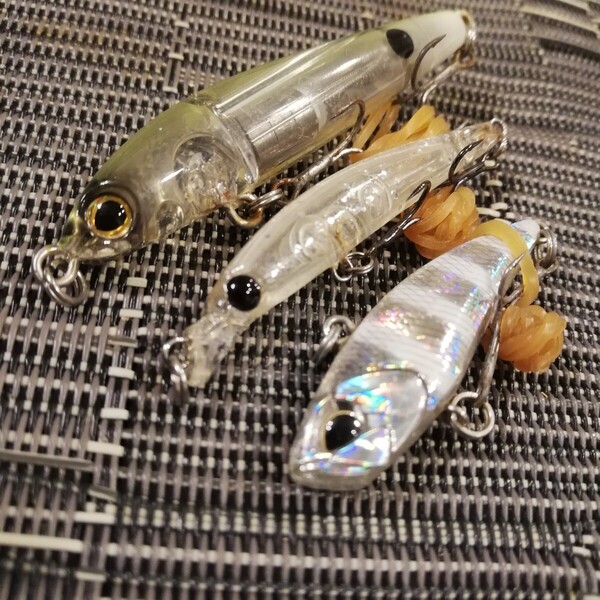 デュオ テトラワークス ビビ コーモラン シャローマジック45 1.8g シマノ ライズショットスティック60s 3個セット