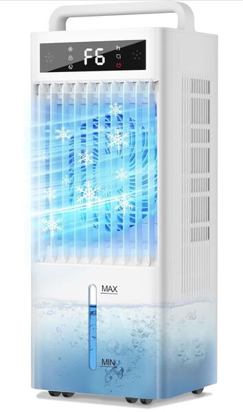 冷風機 強力大容量タンク 10L三面吸気強力冷却送風送風・冷却・加湿・空気清浄