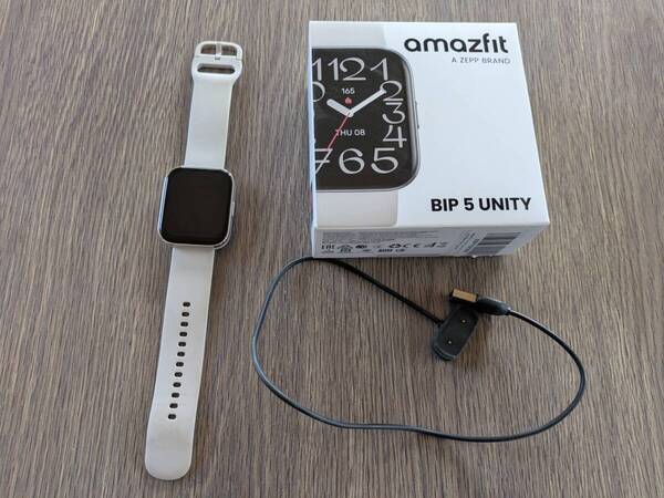 スマートウォッチ amazfit Bip5 Unityグレー