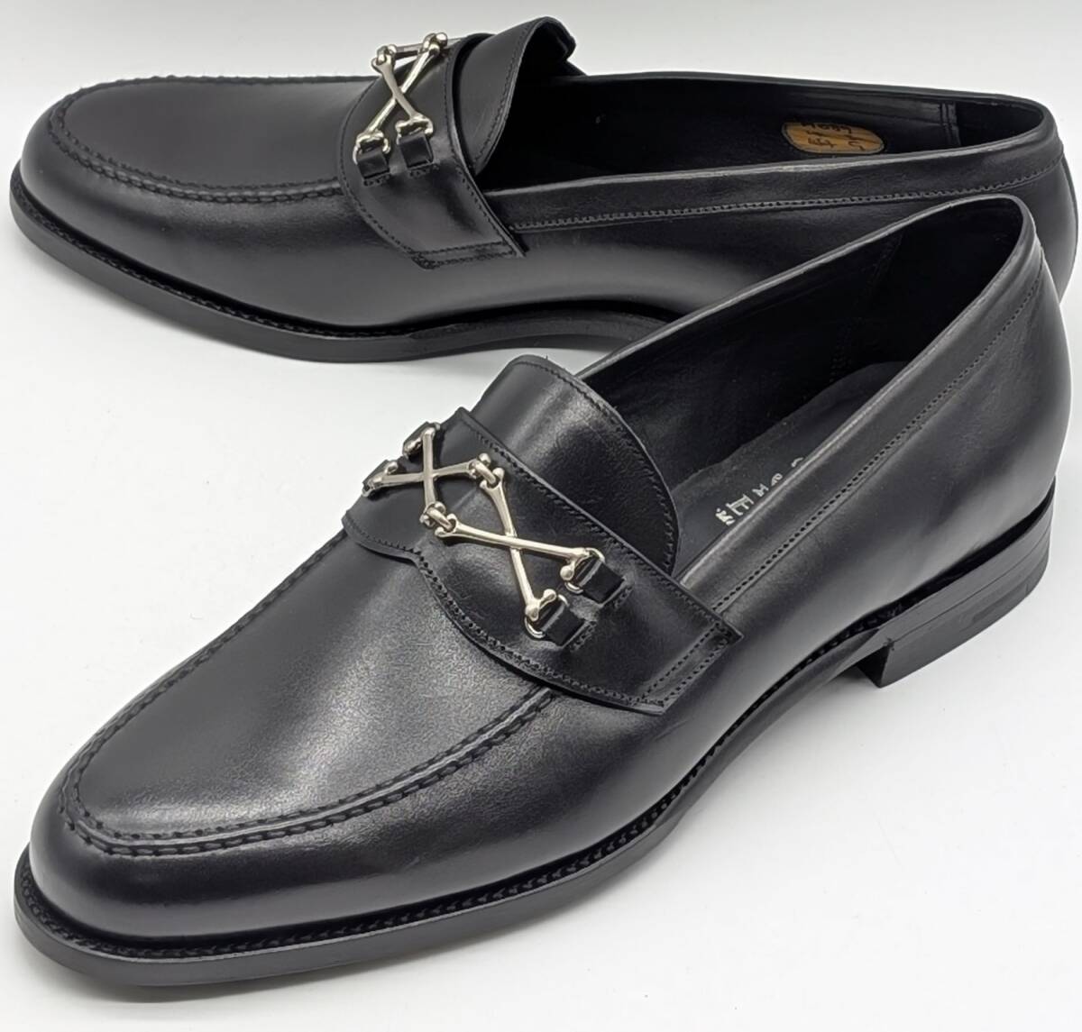 バーカーブラック BARKER BLACK コンビローファー 美品 Yahoo!オークション - バーカーブラック|BARKER BLACKの中古品