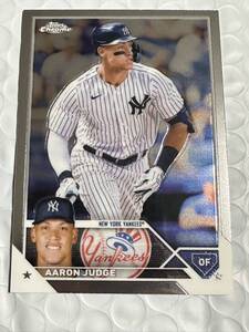 2023 topps chrome Aaron judge