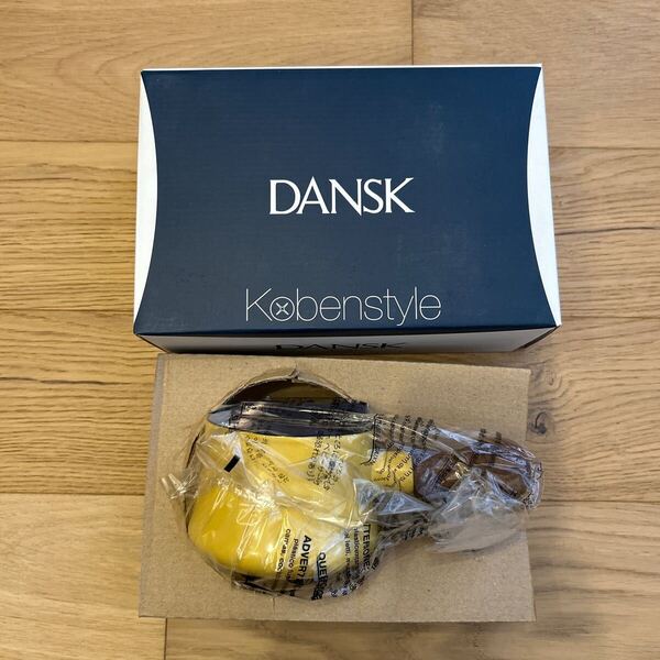 【新品未使用】DANSK Kobenstyle Yellow Butter Warmer ダンスク コベンスタイル バターウォーマー イエロー 黄色 ホーロー 0.56L #847095